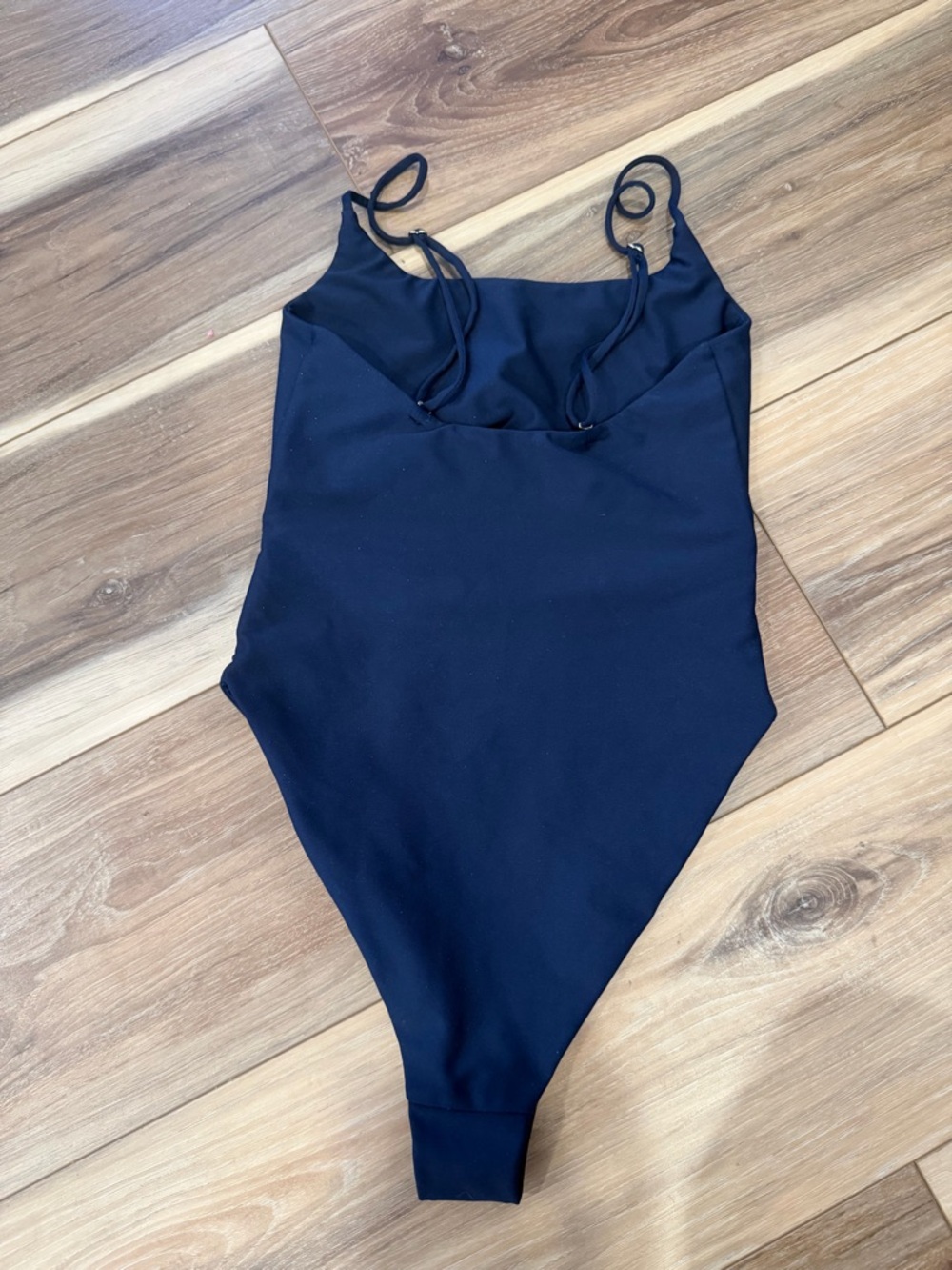 Skatie Navy Cutout One-Piece Swimsuit - Picture 2 of 4